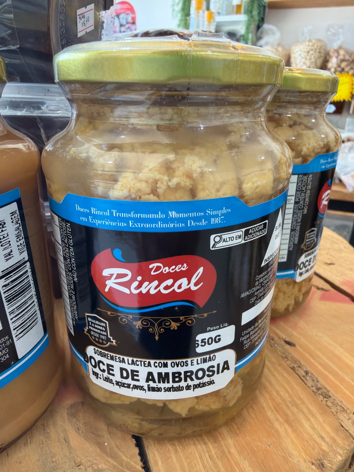 Doce artesanal de minas